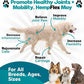 HempFlex - Glucosamine Chondroitin for Dogs - Hemp Oil for Dogs - Safe Dog Joint Supplement for All Breeds - 120 Mobility Hemp Dog Treats - Hip & Joint Support for Dogs - Joint Supplement for Dogs