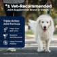 Yumove Hip & Joint Supplement for Dogs - with Glucosamine Chondroitin, Omega 3, Hyaluronic Acid, Green Lipped Mussel & Fish Oil for Dogs - Senior Dog Joint Supplement (120ct Chewable Tablets)