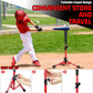 Baseball Tee for Kids,Batting Tee,Softball Tee,Youth Hitting Tee,Teeball Tee,Travel Tee,Easy Adjustable Height