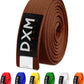 DXM SPORTS BJJ Jiu Jitsu Belt - Taekwondo Karate Belt - Martial Arts Uniform Ranking Judo Belt Double Stitched for Kids Adult