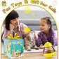 Interactive Cat Toys for Indoor Cats,Tumbler Toy for Kitten Tracking Balls Treat Dispenser for Bored Cat and Small Dogs to Chase and Exercise (Yellow)
