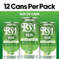 Ryl Unsweetened Green Iced Tea – Antioxidant Superblend, No Artificial Ingredients, Zero Sugar, Zero Calorie, Low Carb, Non-GMO, Kosher, Gluten Free, Made in the USA, 12-Pack, 16 Fl Oz