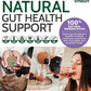 Liquid Probiotic, Prebiotics & Postbiotics 3-in-1 Organic, Live Probiotics for Women & Men - Probiotics for Digestive Health, 50 Billion CFU, 19 Fermented Herbs, Vegan Probiotic for Gut Health