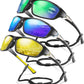 3 Pack Polarized Sports Sunglasses for Men, Mens Sunglasses Wrap Around UV400 Protection for Cycling Fishing Driving