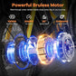 Foldable Electric Bike for Adults, Peak 1000W Brushless Motor 30MPH 70Miles City Commuter Ebike, 48V 20AH Lithium Battery, 20" Fat Tire 7-Speed E-Bicycle with Front Suspension Colourful LCD Display