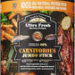 Ultra Fresh Monster Fish Food, Wild Sword Prawns, Floating Sticks for Oscars, Bass, Large Cichlids and Tropical Fish, Carnivorous Jumbo Stick 13.58 oz