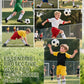 Kids Soccer Shin Guards, Youth Toddler Shin Pads with Sleeves and Soccer Socks for Age 3-16 Boys Girls Protective Lightweight Soccer Equipment