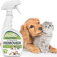 Pet Stain and Odor Remover - Enzyme Cleaner, Pet Urine Odor Eliminator Spray - Floor & Carpet Cleaner Spray, Pet Deodorizers For Home, Fabric Spray W/Fresh, Clean Scent, 32oz Spray