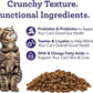 Get Naked Digestive Health Crunchy Cat Treats 6oz - Chicken Flavor, Grain-Free Cat Probiotics for Indoor Cats, Supports Healthy Digestion, Dental Health & Immunity, Made in The USA