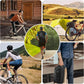 Bike Rear Rack Bag,9L PVC Waterproof Bike Trunk Bag for Road and Mountain Bikes,Bicycle Rear Seat Bag with Rain Cover Bike Saddle Bag for Cycling Trip (Pure Black)