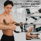 Twister Arm Exerciser, 40-130lbs Adjustable Power Twister Bar with 2 Springs & Training Poster, Upper Body Home Workout Equipment for Men & Women, Detachable Chest Exerciser