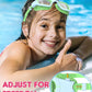 Kids Swim Goggles,Swimming Goggles for Kids 6-14, Anti-Fog UV Protection Pool Glasses for Boys Girls