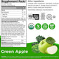 Orgain Supreme Greens Powder with 25 Organic Greens, 50 Superfoods, 1 Billion Probiotics, and Adaptogens, Vegan Greens for Gut Health and Immune Support, 1.5 Servings of Fruit and Veggies, Green Apple