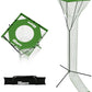 Volleyball Setter Trainer Net, 3x3 Ft Adjustable Height & Angle, Perfect for Indoor & Outdoor Targeted Volleyball Training Equipment, Enhances Setting, Spiking & Serving Skills, Includes Target Cloth