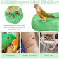 PINVNBY 5 Pack Bird Perch Resin Bird Beak Grinding Stone Parrot Cage Perch Stand Platform Foot Claws Trimmer Chew Toy Bird Cage Accessories for Budgie Cockatiel Conure Lovebird Finch (Green)