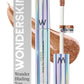 Wonderskin Lip Gloss Blading Top Gloss, Gold Glitter Lip Gloss, Hydrating and High Shine Finish Lip Makeup (Gold Glitter)