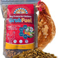 Grub Fuel Black Soldier Fly Larvae for Chickens - Nutrient-Packed BSFL, Sustainably Sourced Snack for Poultry, Rich in Protein, Calcium, Fiber, Essential Fatty Acids, USA Grown (1LB)