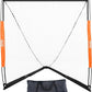 VEVOR Portable Lacrosse Goal - Complete Training Accessory Set with Extended Coverage for Youth and Adults