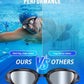 Swim Goggles, Unisex Adult Swimming Goggles Anti Fog Anti UV No Leakage Wide View for Men Women Youth