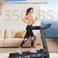 8.7MPH Walking Pad Treadmill for Home with Incline, 3.5HP Real Brushless Treadmill with Incline 350 lb Capacity, Double Deck Running Desk Treadmills Support App and Pre-Set Mode