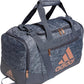 adidas Unisex Defender 4.0 Gym Duffel Bag for Men and Women, Jersey Onix Grey/Rose Gold/Onix Grey, Small (38L)