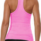 iGENJUN Workout Tops for Women Racerback Basic Tank Summer 2025 Camisole V Neck Slim Fit Ribbed Sleeveless