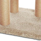Amazon Basics Cat Tree - Indoor Cat & Kittens Multi-Level Climbing Activity Tower with Scratching Posts, Large (45.9"H) - Beige