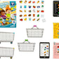 ORCHARD TOYS Shopping List Game - New Art Race to Collect Your Groceries in This Fun Memory Game, Age 3-7, 2-4 Players
