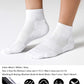 CelerSport 6 Pack Men's Ankle Socks with Cushion, Sport Athletic Running Socks