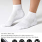 CelerSport 6 Pack Men's Ankle Socks with Cushion, Sport Athletic Running Socks