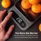 Greater Goods High Capacity Kitchen Scale, 10kg/22lb Capacity Food Scale for Bulk Cooking & Baking, Touch Controls, Hi-Def LCD, Stainless Steel Platform, Precise to 1g