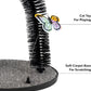 PetPrime Cat Arch Groomer Self Grooming Cat Back Scratcher Cat Brush Arch Massager Self Groomer Cat Scratcher Brush Upgraded Version With Interactive Butterfly For Indoor Cats