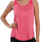 Aeuui Womens Workout Tops for Women Racerback Tank Tops Mesh Yoga Shirts Athletic Running Tank Tops Sleeveless Gym Clothes
