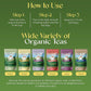 100% Organic Miraculous Leaf Tea bags | Organic Herbal Teas | Premium Quality & Flavorful Blends - 0 Sugars, 0 Carbs, 0 Fats, 1% Sodium (25mg) | Rich in Vitamins - Detox, Immunity, Wellness & More