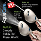 Hotel Spa AquaCare High Pressure 8-mode Handheld Shower Head, Anti-clog Nozzles, Built-in Power Wash to Clean Tub, Tile & Pets, Extra Long 6 ft. Stainless Steel Hose, Wall & Overhead Brackets