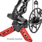 Pine Ridge Archery Kwik Stand Bow Support, Fit on Most Bow Limbs, Perfect for Ground or Box Blind Hunting