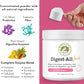 Wholistic Pet Organics Probiotics for Dogs with Digestive Enzymes & Prebiotic Fiber - 8 Oz - Daily Cat & Dog Probiotics for Digestive Health, Anti Diarrhea & Gut Support - Natural Powder Supplement