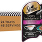 Sheba Gravy Indulgence Adult Wet Cat Food Salmon Entree in Extra Gravy, 2.6 oz. Twin-Pack Trays (24 Count, 48 Servings)