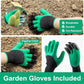 Garden Tool Set for Women, 12pcs Heavy Duty Gardening Tools, Cute Gardening Supplies Gifts for Women Mom, Garden Hand Tools with Fashion Organizer Handbag, Garden Tools for Gardening, Planting, Green