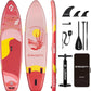 Starcity 11'*34"*6" Blow Up Paddle Board, Inflatable Paddle Board,Paddle Board,Spacious and Stable, Anti Slip and Easy to Operate, Large Size Suitable for Single Person/Family/Pet Use.