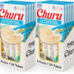INABA Churu Cat Treats, Grain-Free, Lickable, Squeezable Creamy Purée Cat Treat/Topper with Vitamin E & Taurine, 0.5 Ounces Each Tube, 48 Tubes (4 per Pack), Tuna with Scallop Recipe