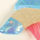 Petlinks Batty Beta Fish Crinkle Catnip Cat Toy - Tan/Blue, One Size
