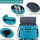 BAGLHER Dog Travel Bag, Pet Travel Bag (ALL Pet Travel Supplies), With 2 Pet Food Containers and 2 Collapsible Silicone Bowls; Essential Kits for Pet Travel Sky Blue