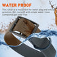 Dogline Biothane Waterproof Dog Collar Strong Coated Nylon Webbing with Black Hardware Odor- Proof for Easy Care Easy to Clean High Performance Fits Small Medium or Large Dogs, Dark Chocolate Brown
