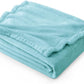 Bedsure Fleece Throw Blanket for Couch River Blue - Lightweight Plush Fuzzy Cozy Soft Blankets and Throws for Sofa, 50x70 inches