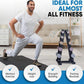 Dumbbell Set with Rack - Neoprene Coated Weights with Stand - Hex Color Coded Dumbell Pairs 1-20 LBs