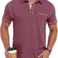 Sailwind Men's Short Sleeve Polo Shirts Casual Summer Classic Collared Golf Shirt with Pocket