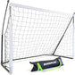 QUICKPLAY Kickster Soccer Goal Range – Ultra Portable | Quick and Easy Set Up | Includes Net and Carry Bag | Available in 7 Sizes | Backyard Soccer Net for Kids & Adults [Single Goal]
