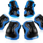 BOSONER Kids/Youth Knee Pad Elbow Pads Guards Protective Gear Set for Roller Skates Cycling BMX Bike Skateboard Inline Skatings Scooter Riding Sports