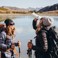 Cascade Mountain Tech Trekking Poles - Carbon Fiber Monopod Walking or Hiking Sticks with with Accessories Mount and Adjustable Quick Locks